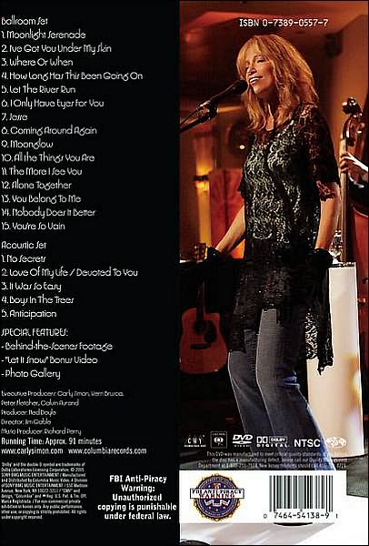 Carly Simon: A Moonlight Serenade on the Queen Mary 2