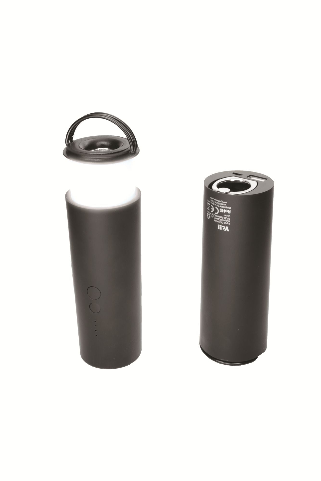 Ye!! Energy Guard Torch with Powerbank in Black