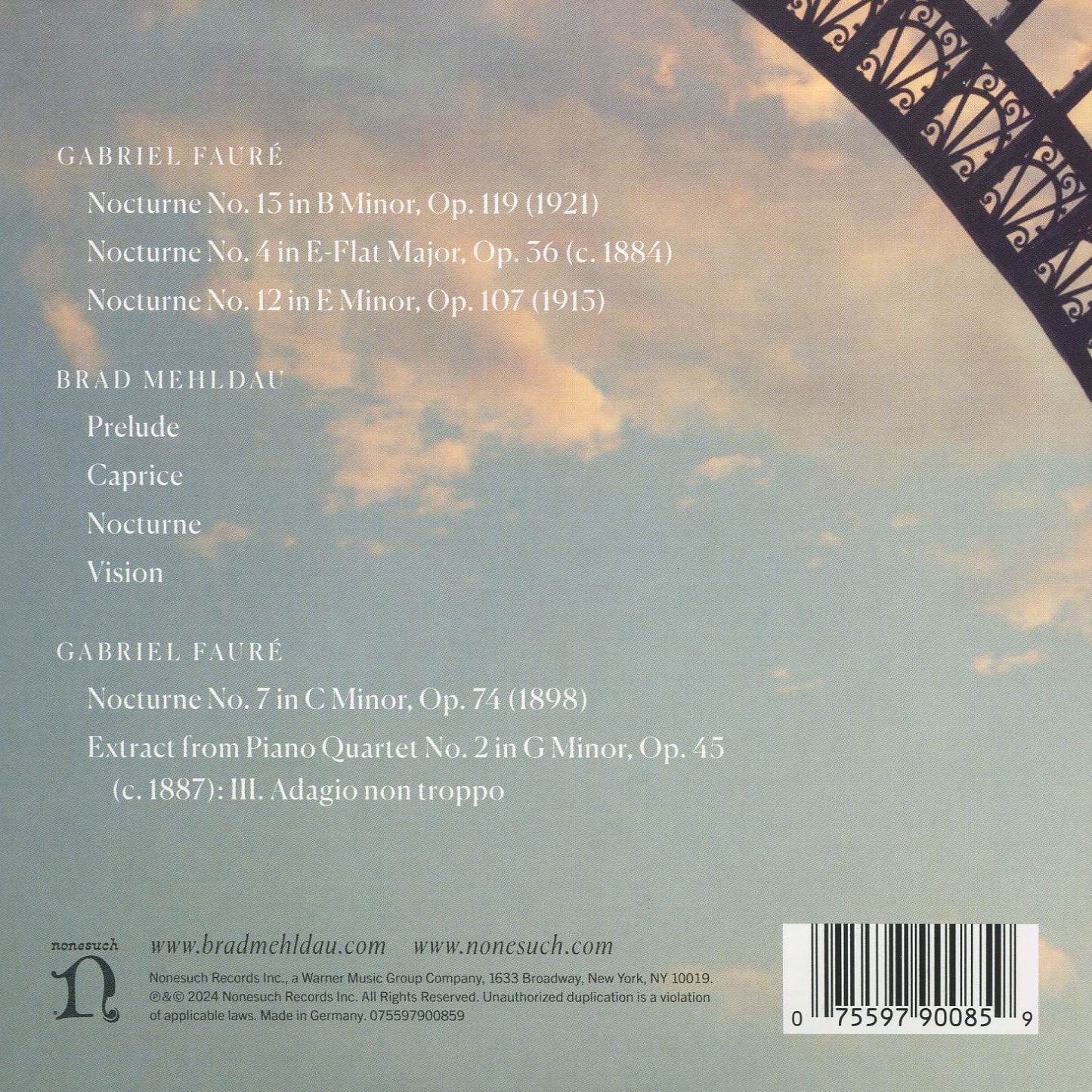 Apres Faure (Brad Mehldau)