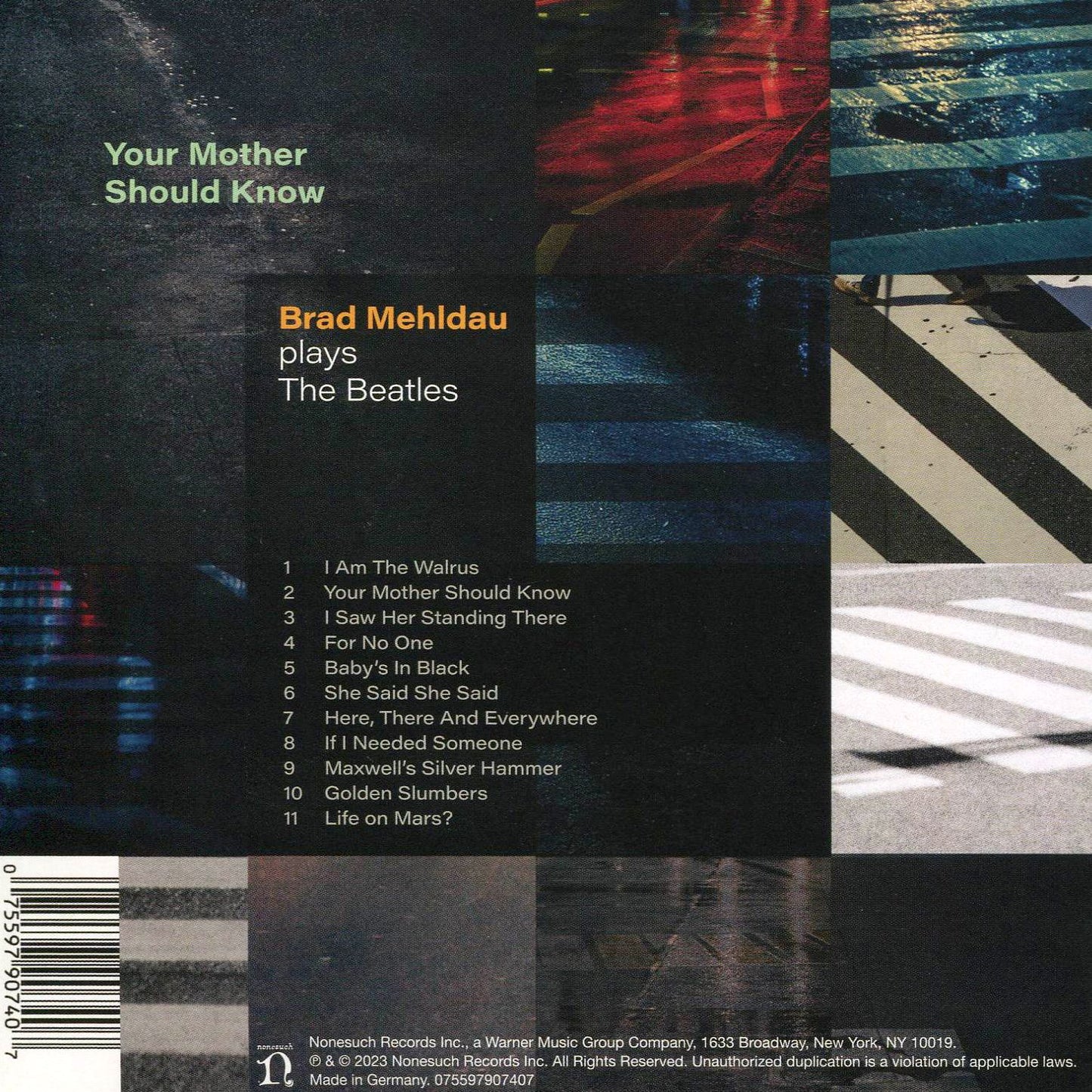 Your Mother Should Know: Brad Mehldau Plays Beatle
