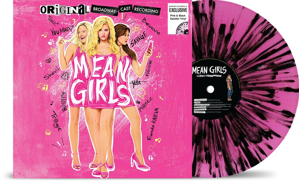 Mean Girls [Original Broadway Cast Recording] [Pink and Black Splatter Colored Vinyl] [