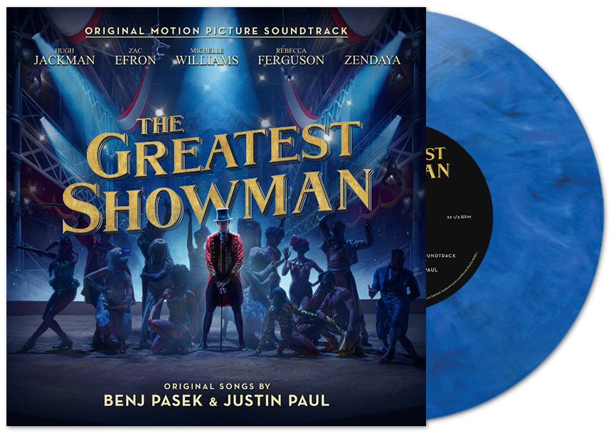 The Greatest Showman [Blue, Black And White Mixed Vinyl] [B&n Exclusive]