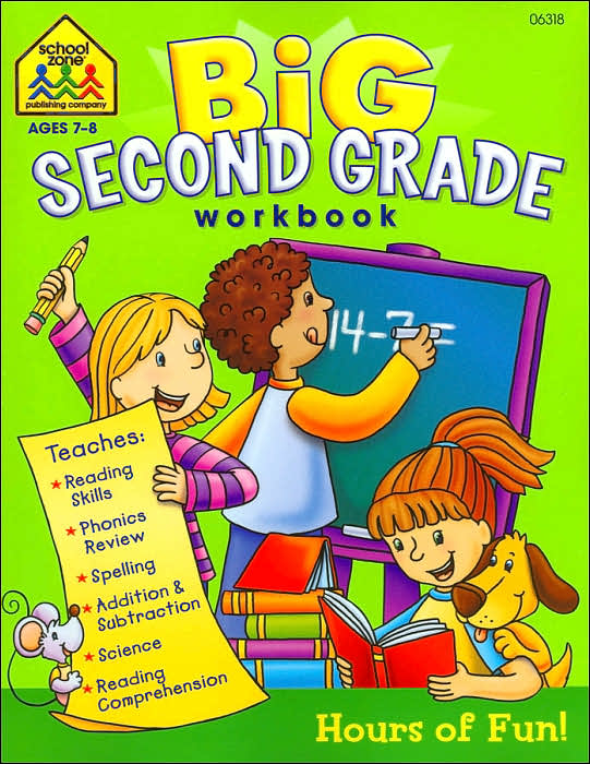 School Zone 6318 Second Grade Workbook
