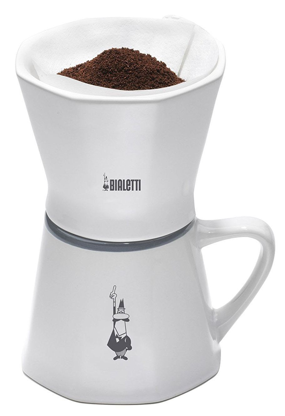 2 Cup Porcelain Pour Over Coffee Maker w/Mug