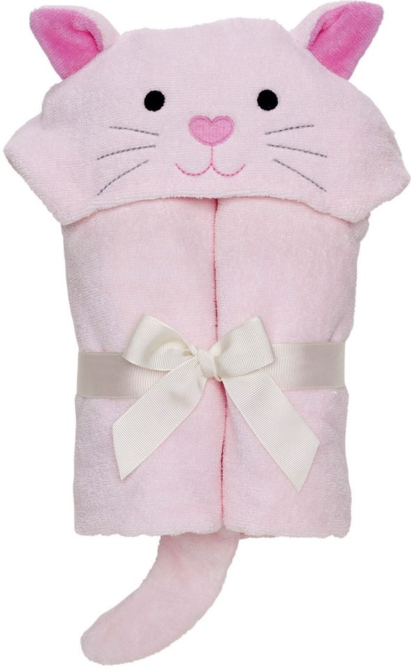Pink Kitty bath wrap