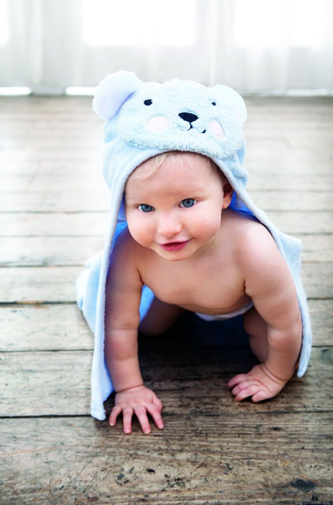 Blue Bear bath wrap