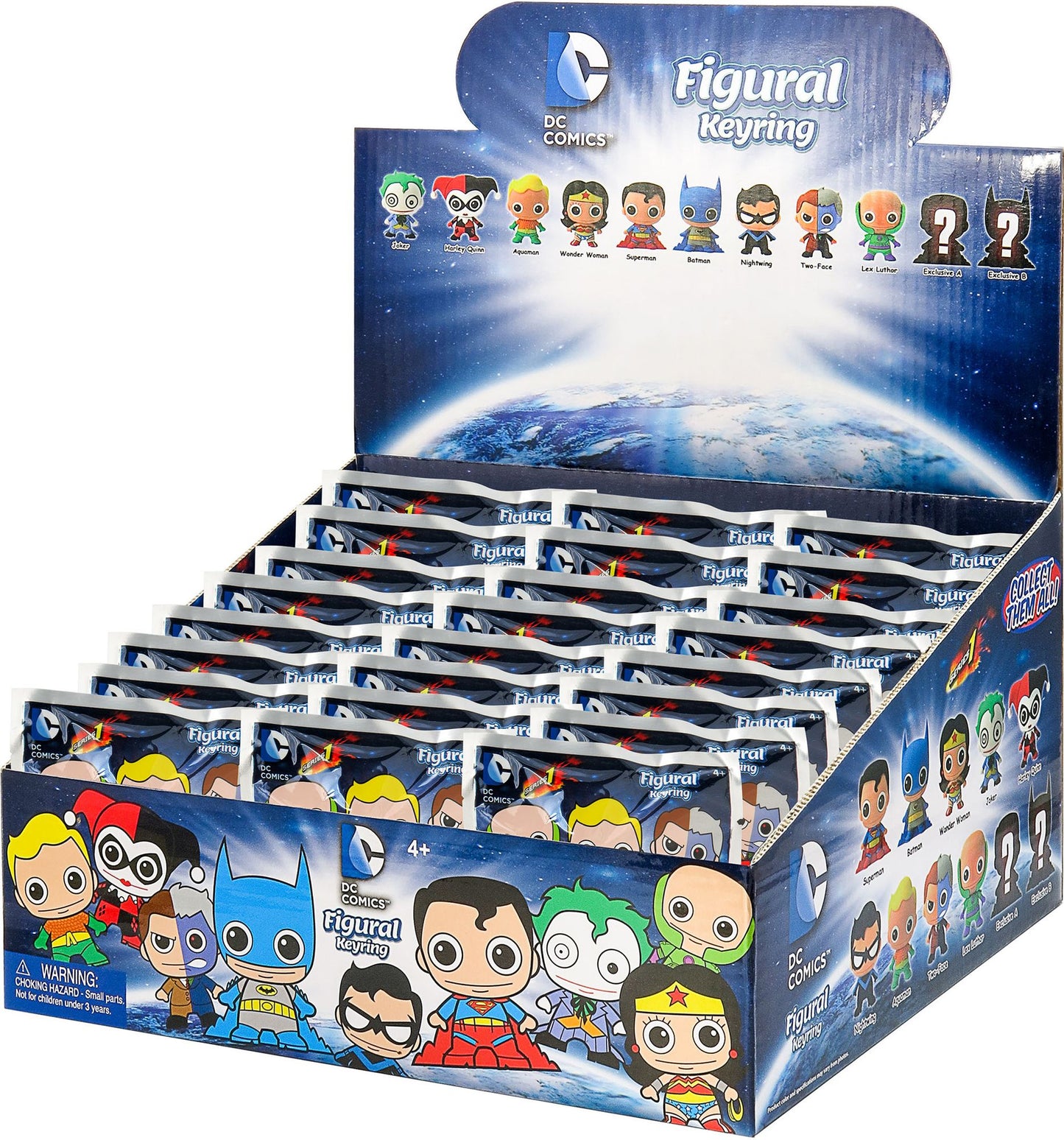 DC 3D Foam Keyring