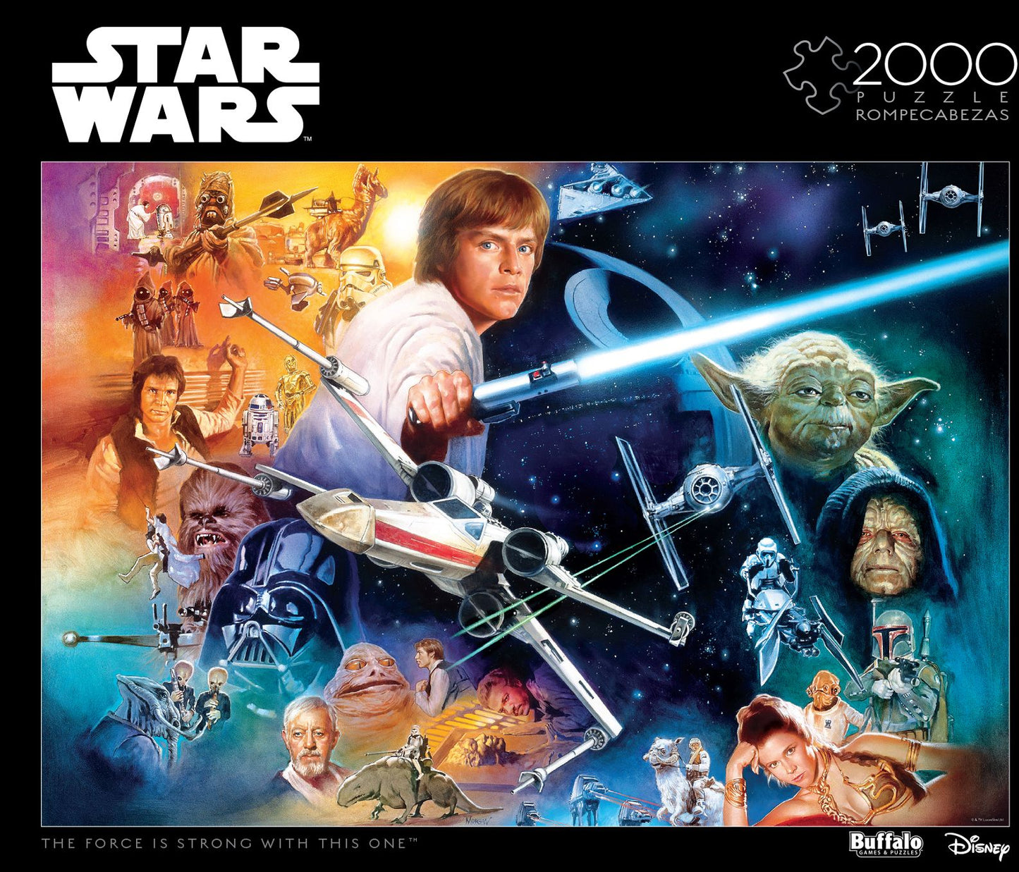 2000pc: Star Wars - The Force is Strong with This One Puzzle