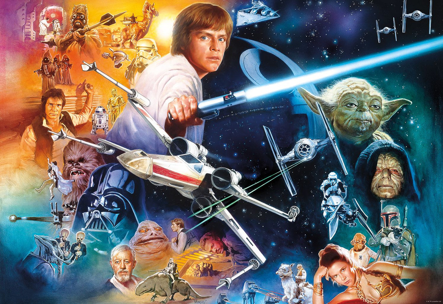 2000pc: Star Wars - The Force is Strong with This One Puzzle