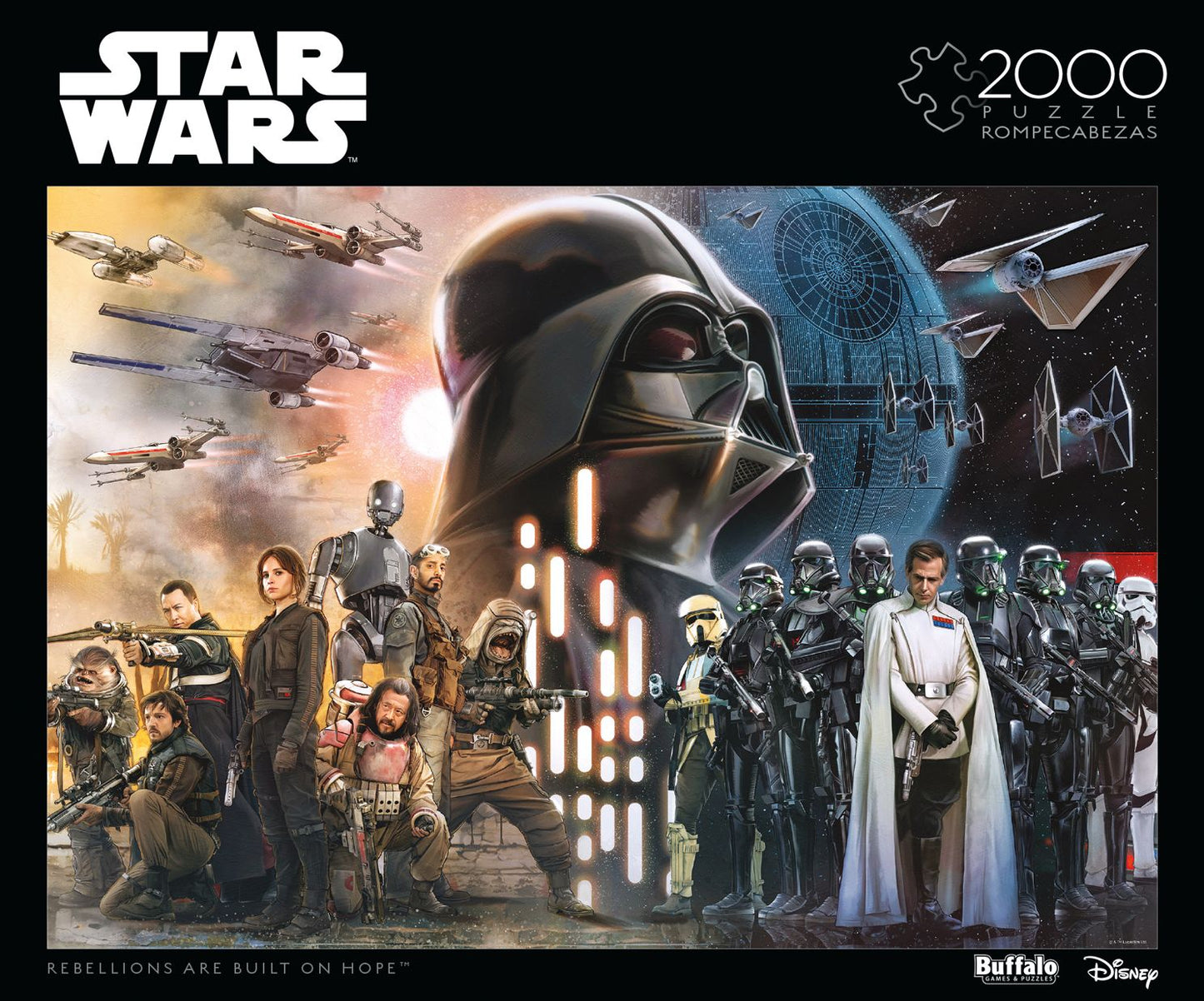 2000pc: Star Wars - Rogue One - Rebellions Are Built on Hope Puzzle
