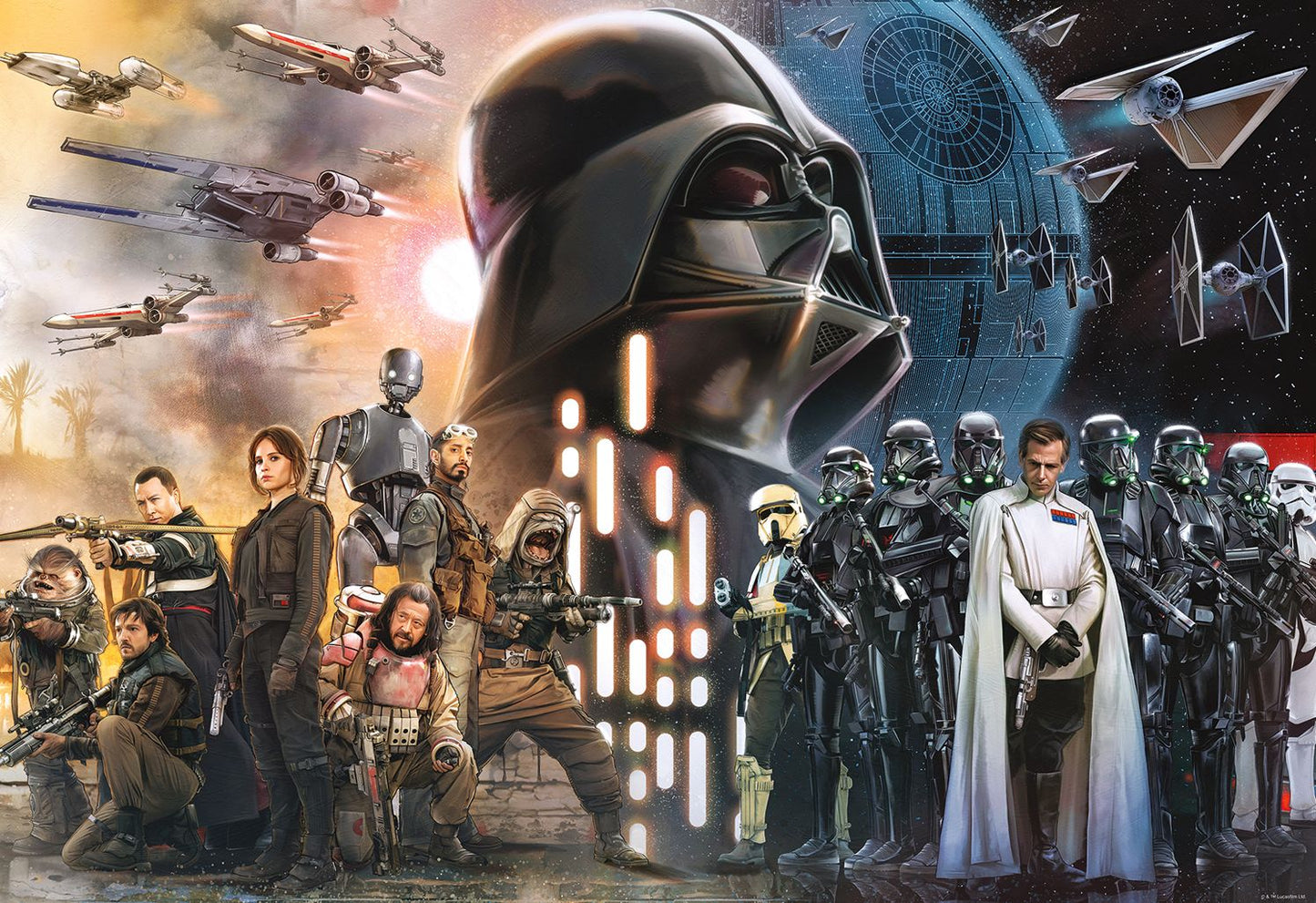 2000pc: Star Wars - Rogue One - Rebellions Are Built on Hope Puzzle