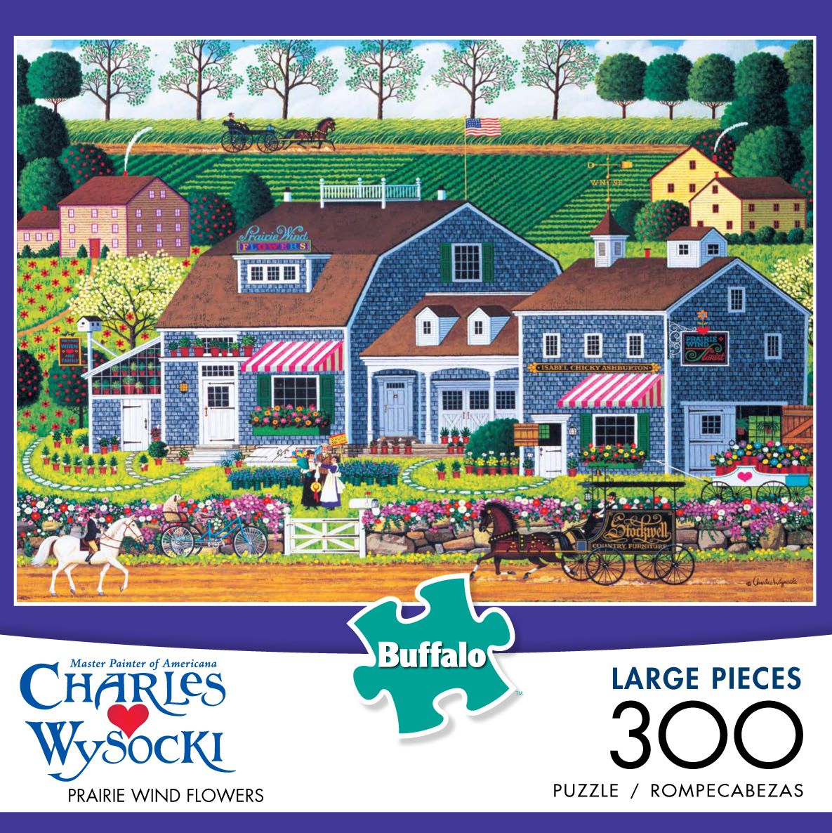 300pc Wysocki: Prairie Wind Flowers