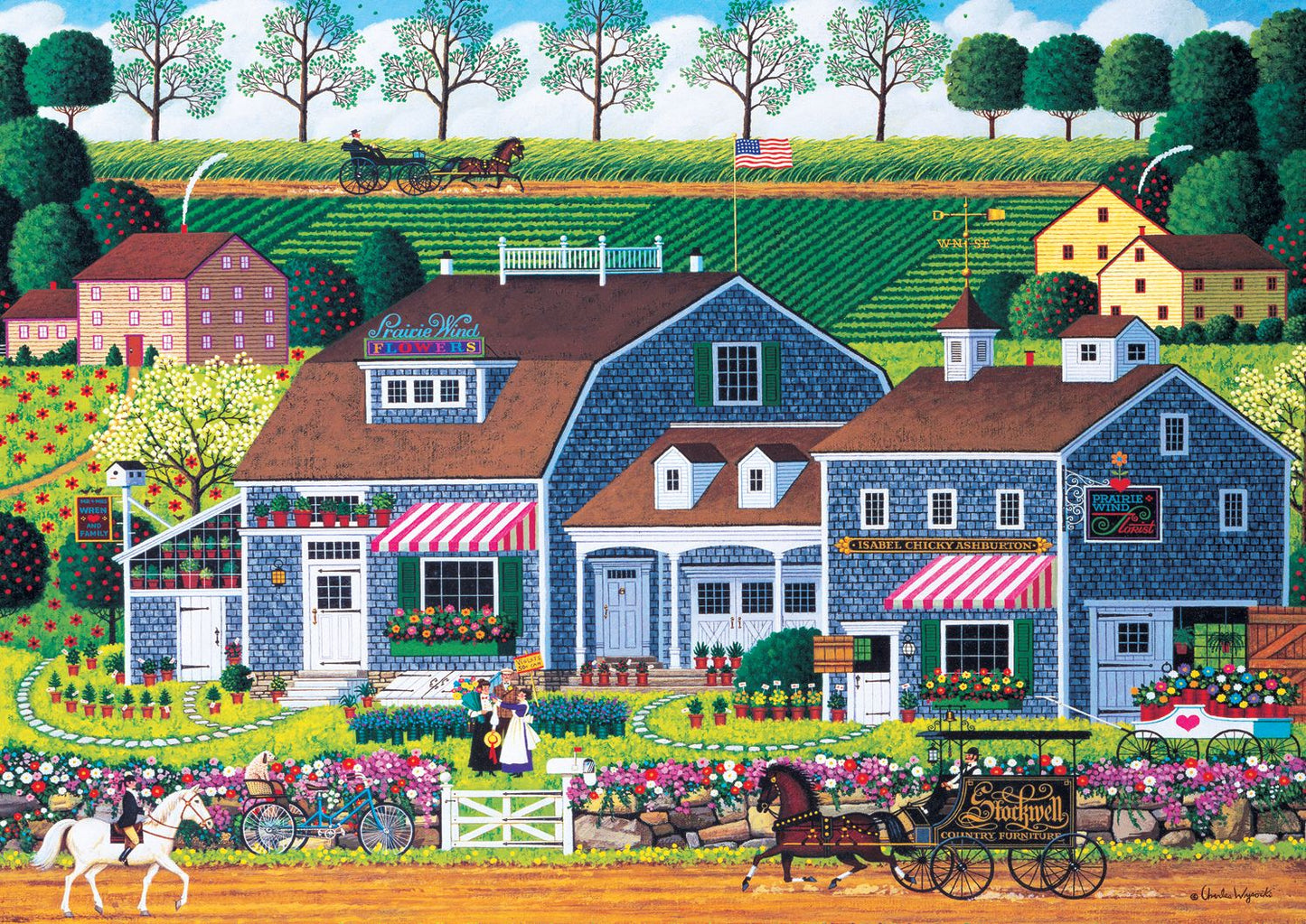 300pc Wysocki: Prairie Wind Flowers