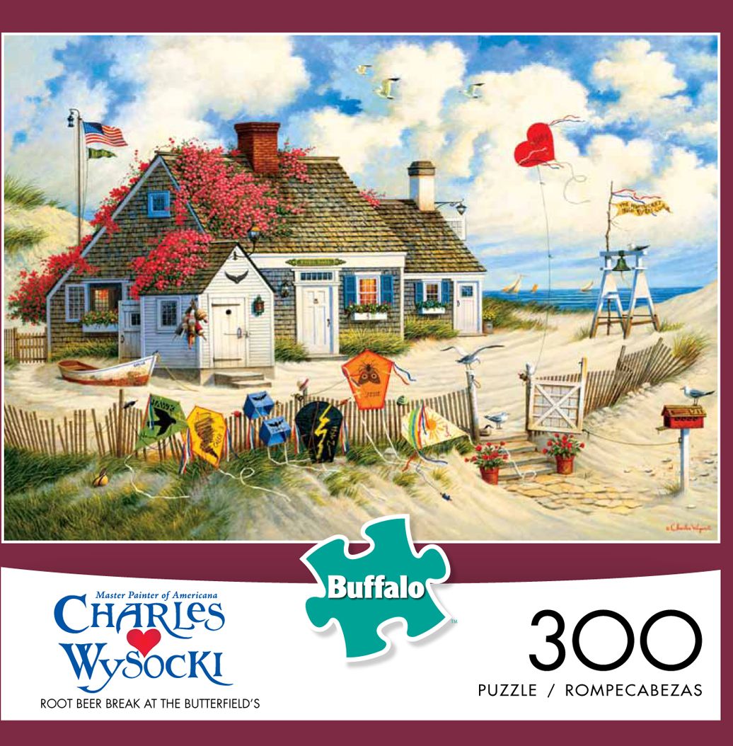 300 Piece Puzzle Charles Wysocki Rootbeer Break #2620