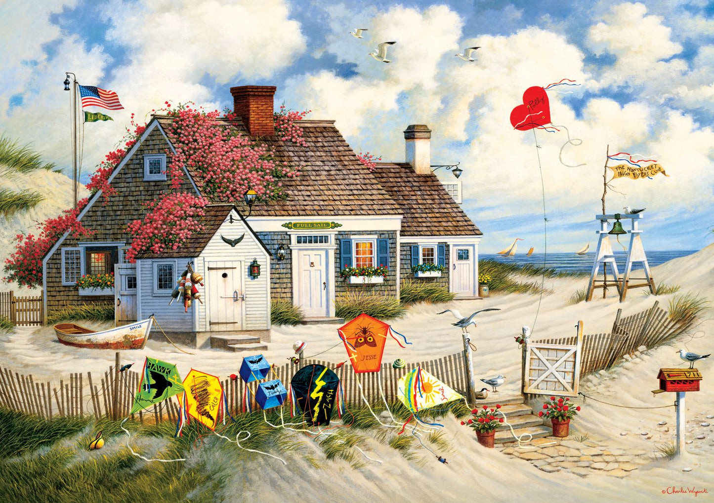 300 Piece Puzzle Charles Wysocki Rootbeer Break #2620