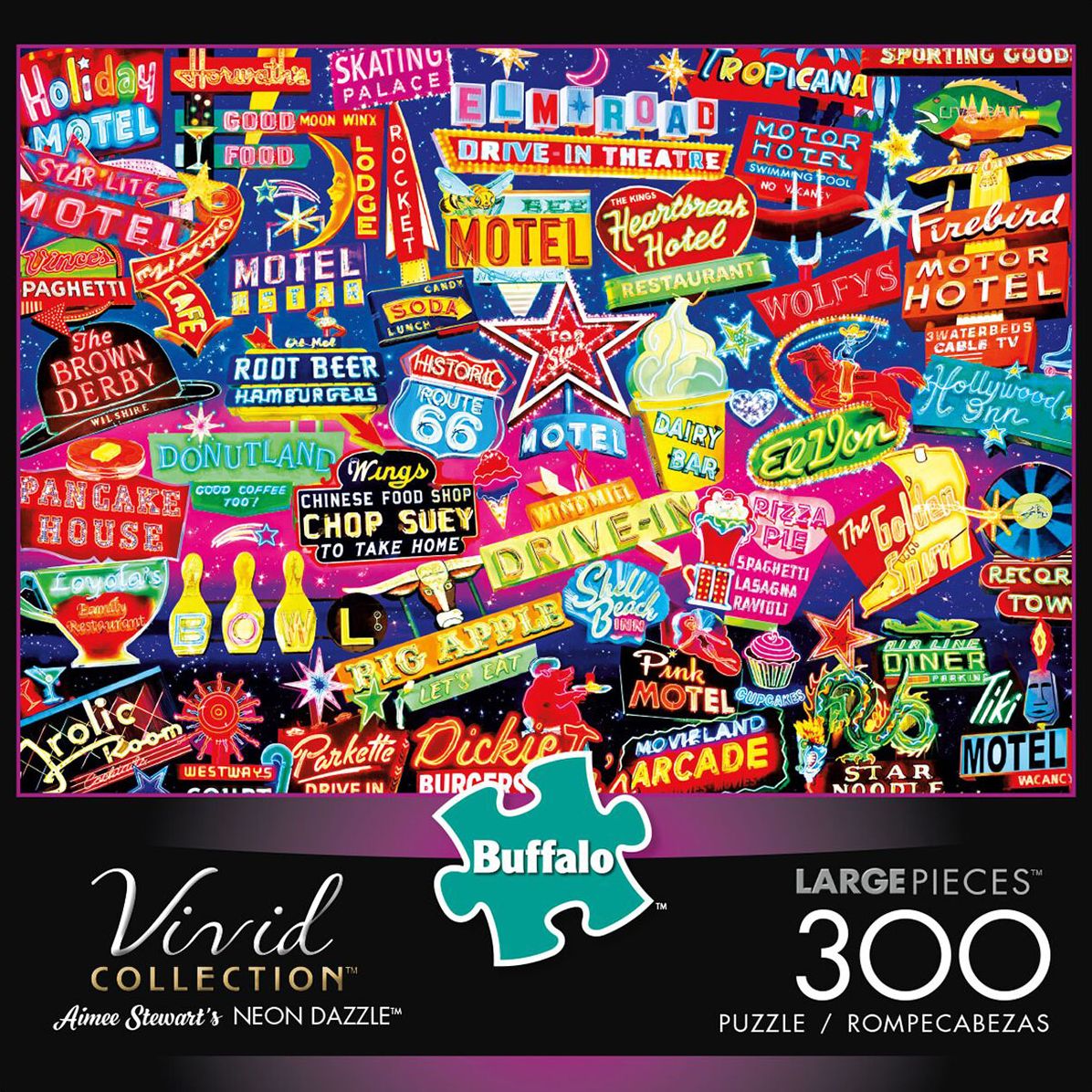 300LARGE VIVID: Neon Dazzle #2726