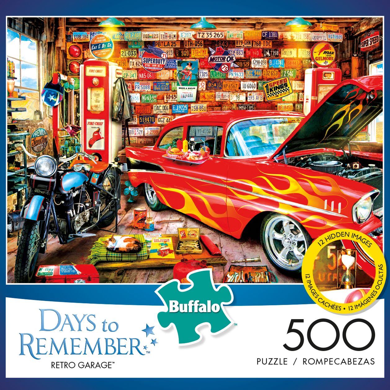 500pc Days to Remember: Retro Garage Puzzle