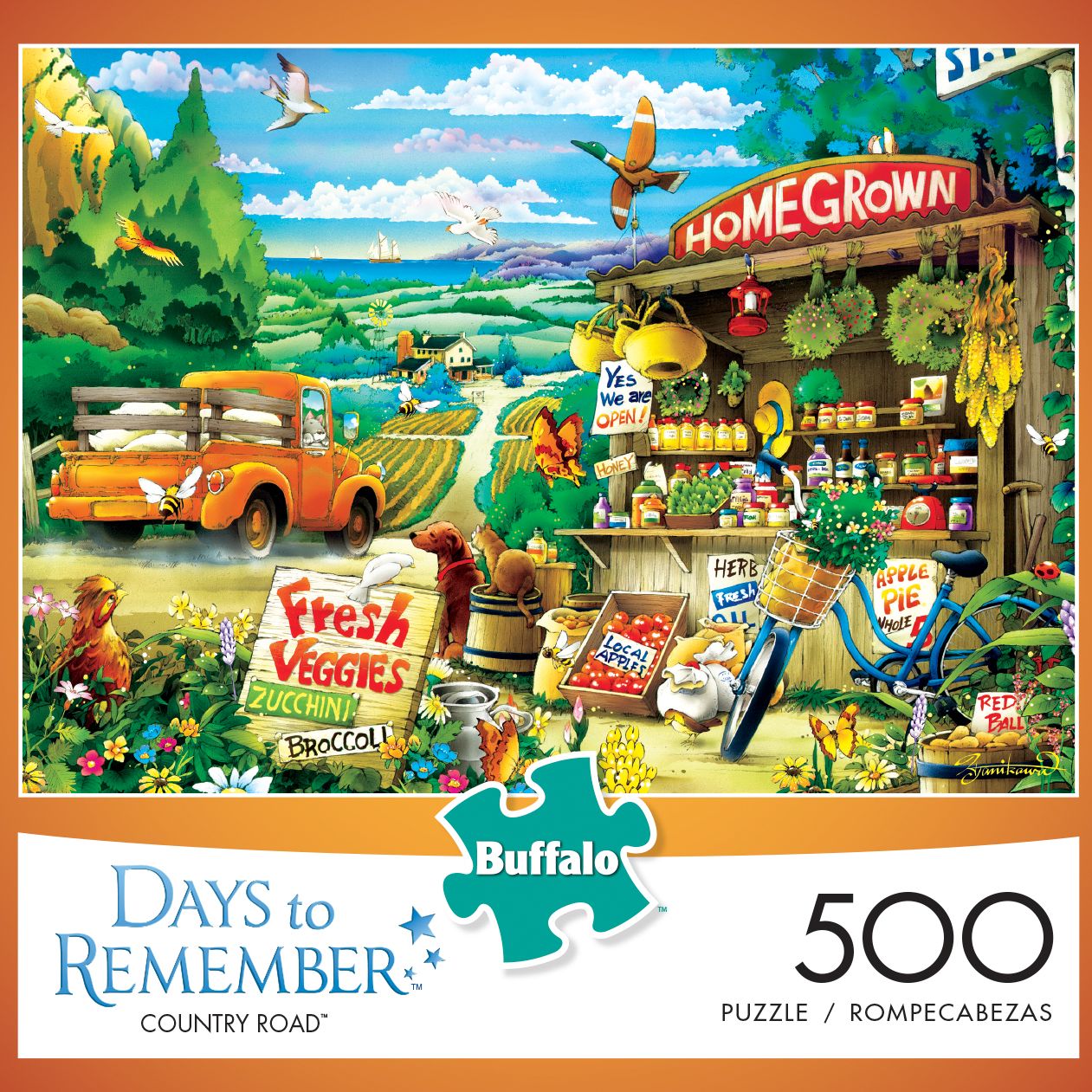 500 DTR: Country Road Puzzle
