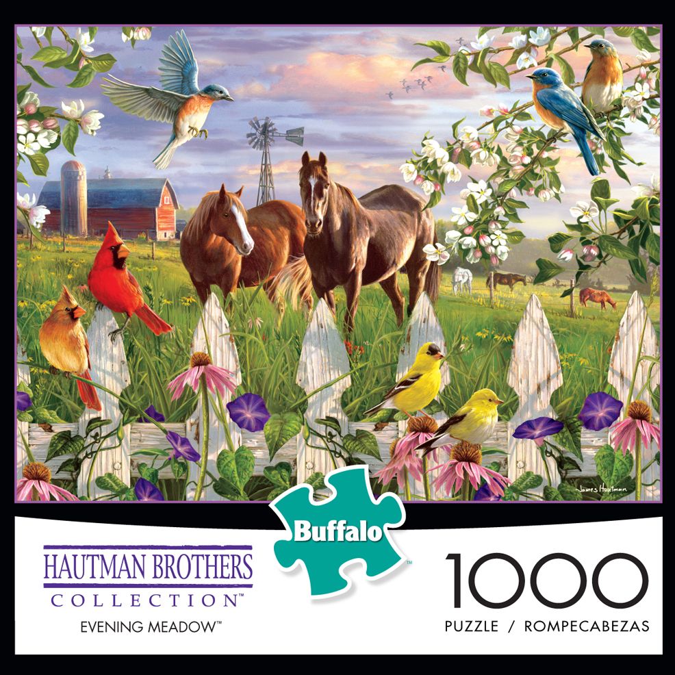 1000Hautman: Evening Meadow #11166