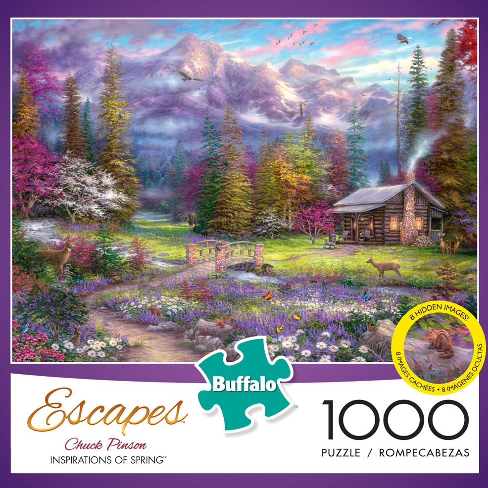 1000pc Escapes: Inspiration of Spring Puzzle