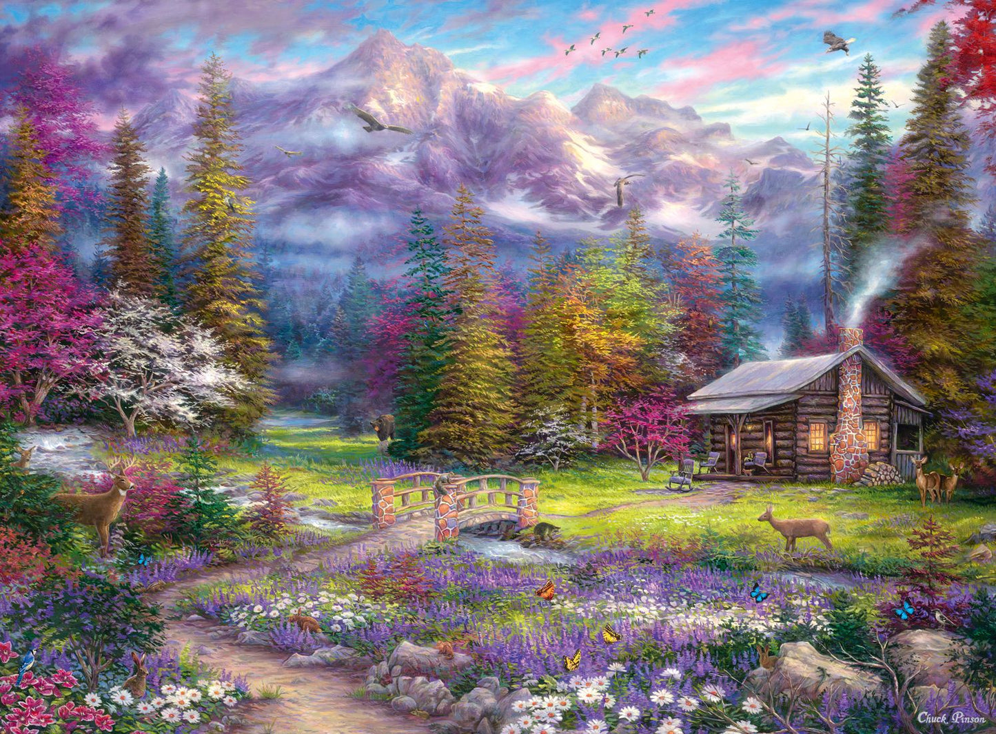 1000pc Escapes: Inspiration of Spring Puzzle
