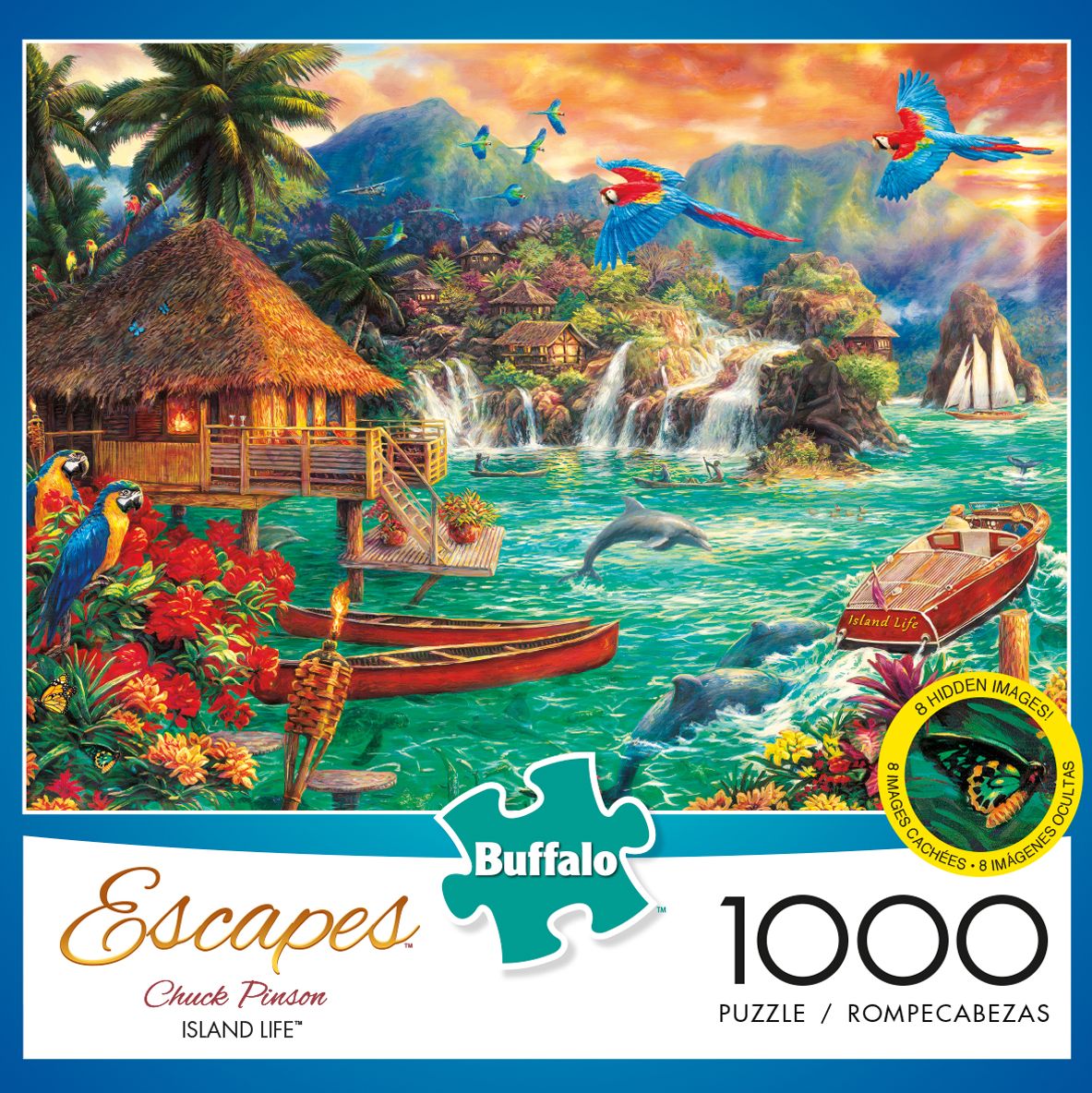 1000pc Escapes: Island Life Puzzle