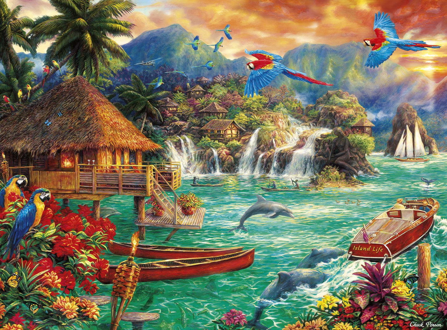 1000pc Escapes: Island Life Puzzle