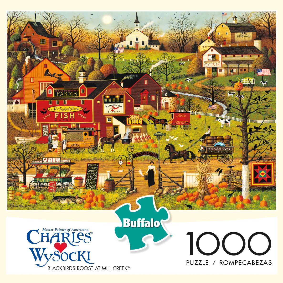 1000 WYSOCKI: Blackbirds Roost at Mill Creek Puzzle