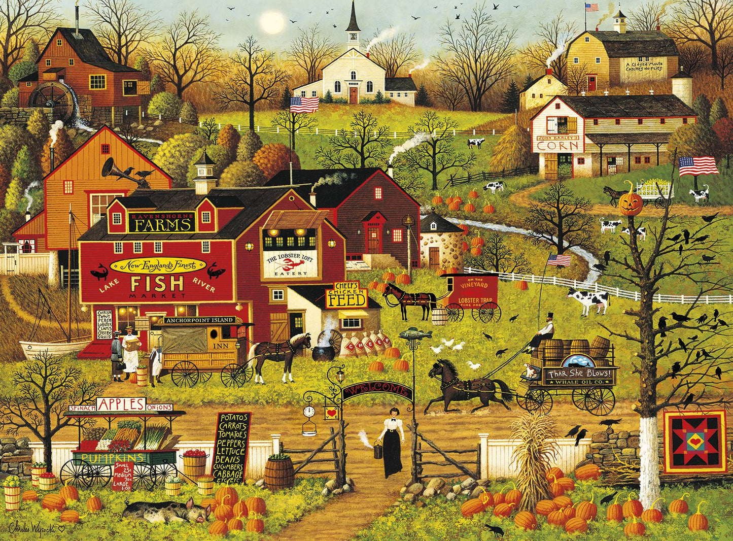 1000 WYSOCKI: Blackbirds Roost at Mill Creek Puzzle