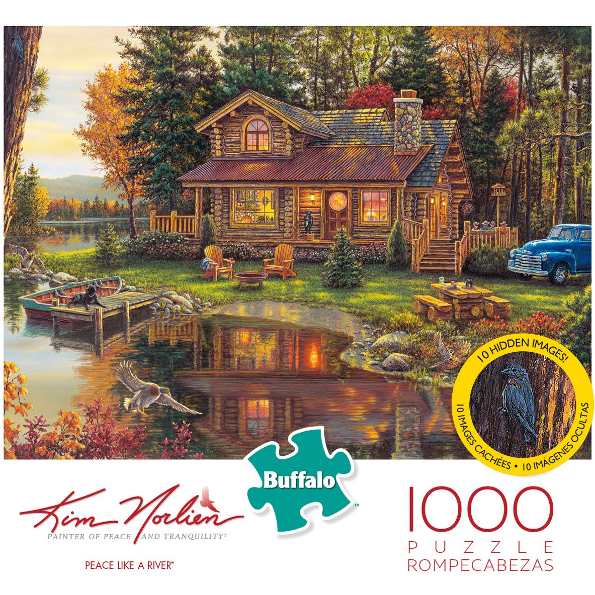 1000pc Kim Norlien: Peace Like A River Puzzle