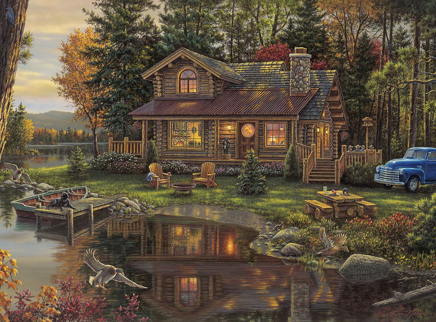 1000pc Kim Norlien: Peace Like A River Puzzle