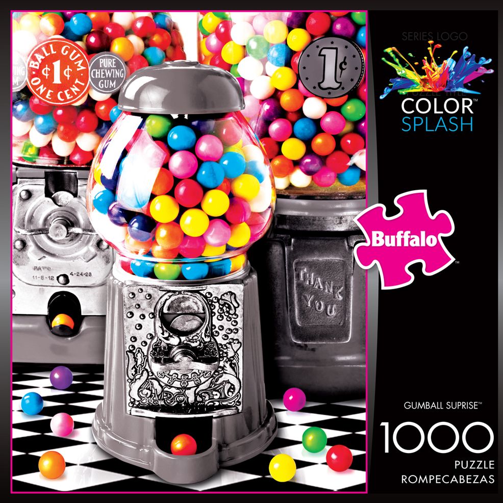 COLOR SPLASH: 1000 Gumballs #11641
