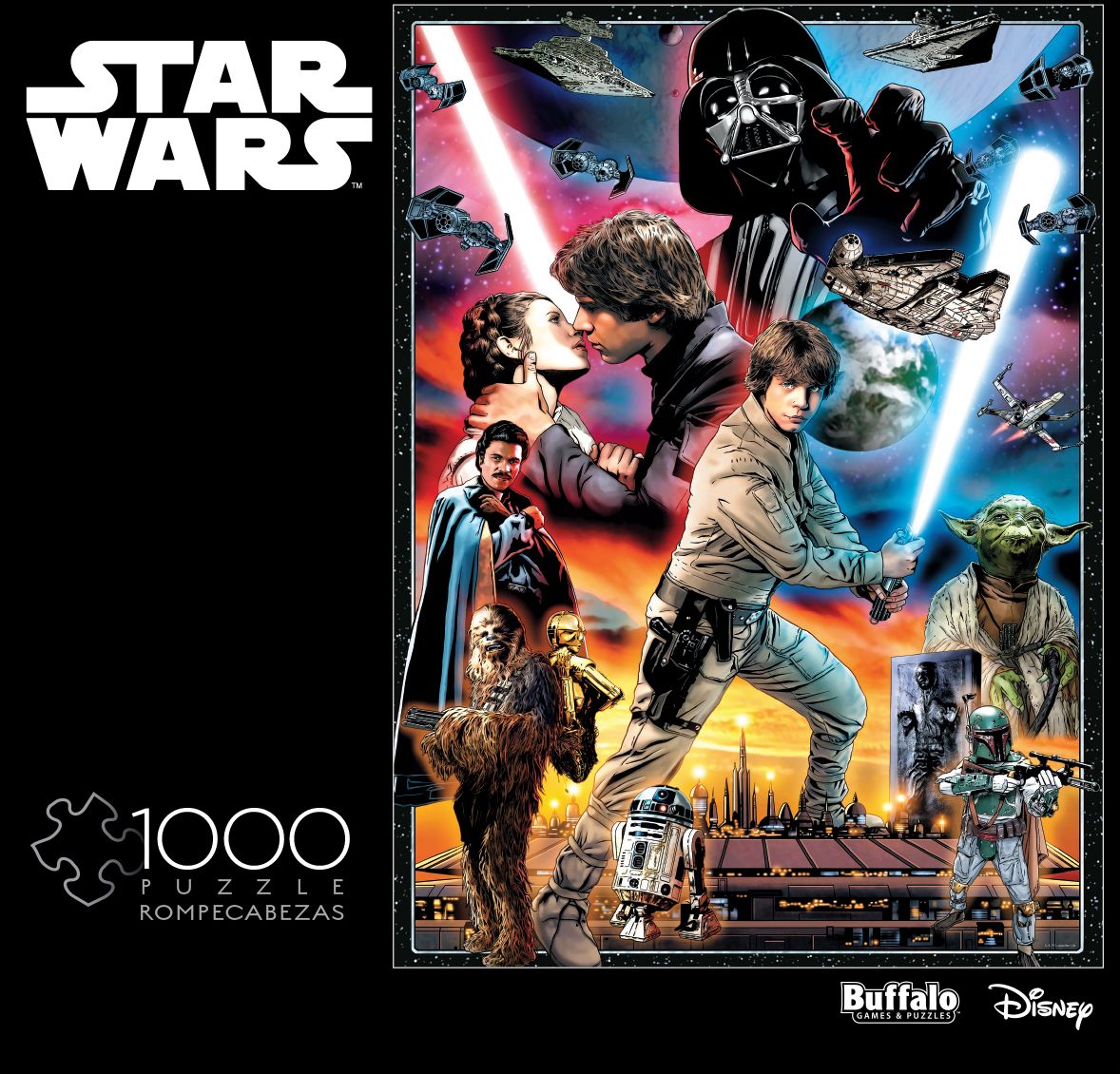 STAR WARS 1000pc Vintage Art: You'll Find I'm Full of Surprises Puzzle