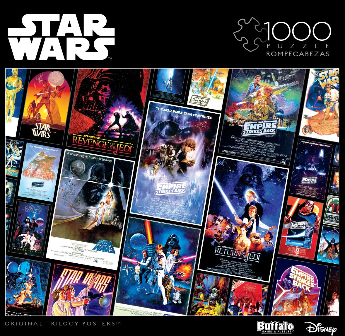 STAR WARS 1000pc Original Trilogy Posters Puzzle