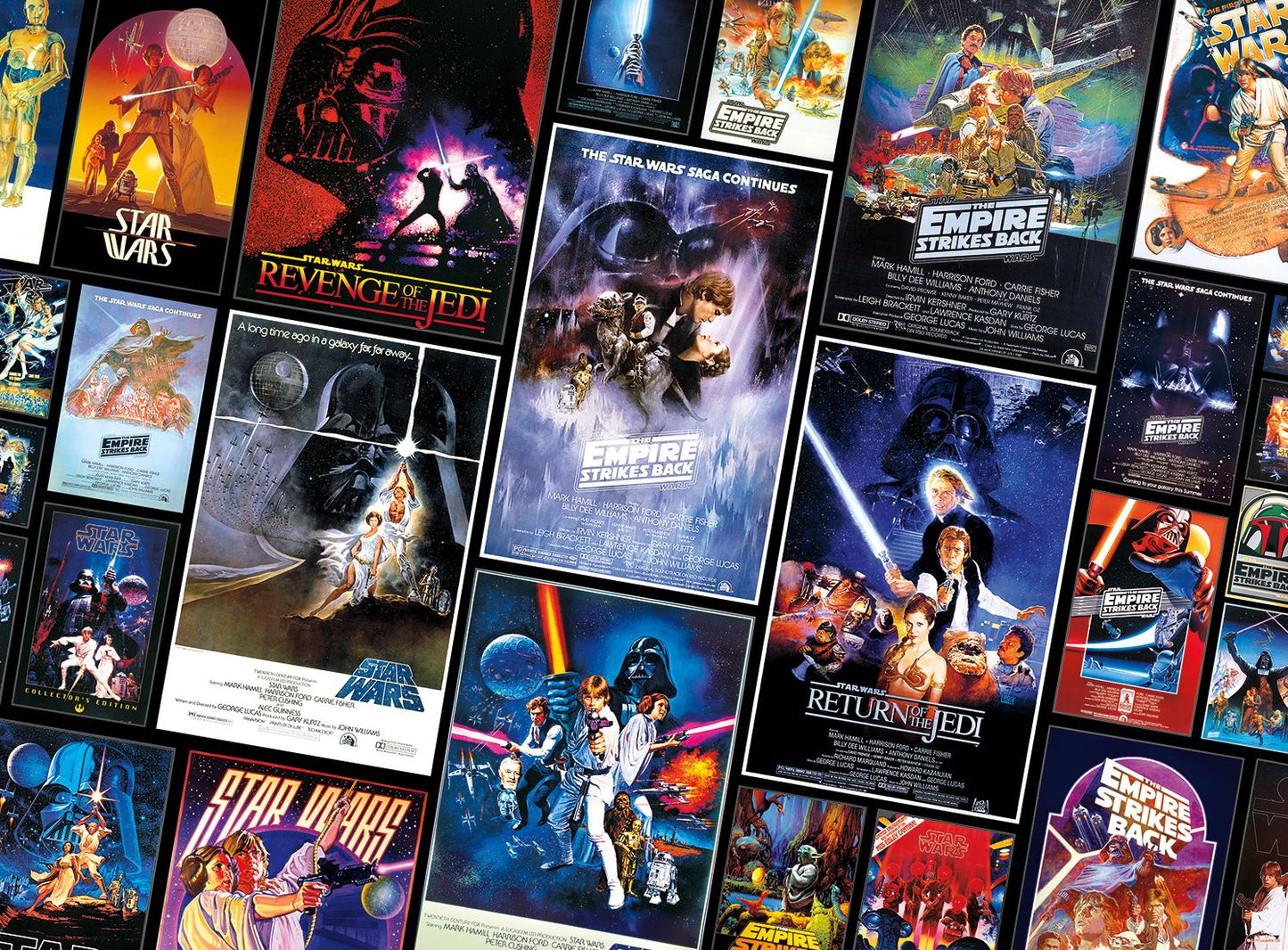 STAR WARS 1000pc Original Trilogy Posters Puzzle