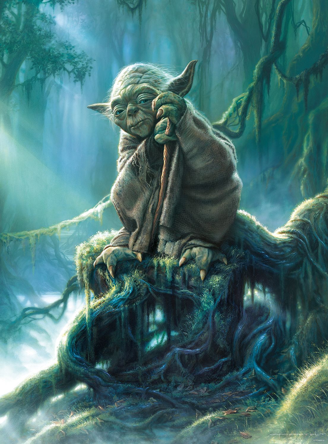 1000pc Star Wars Collectors Series: Yoda Puzzle