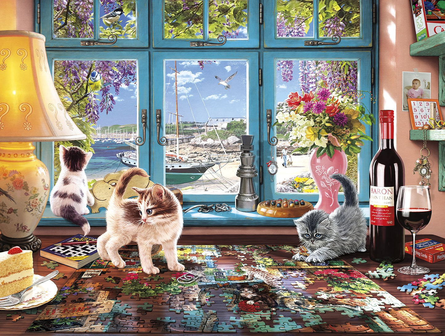 750 CATS: Puzzlers Desk Puzzle