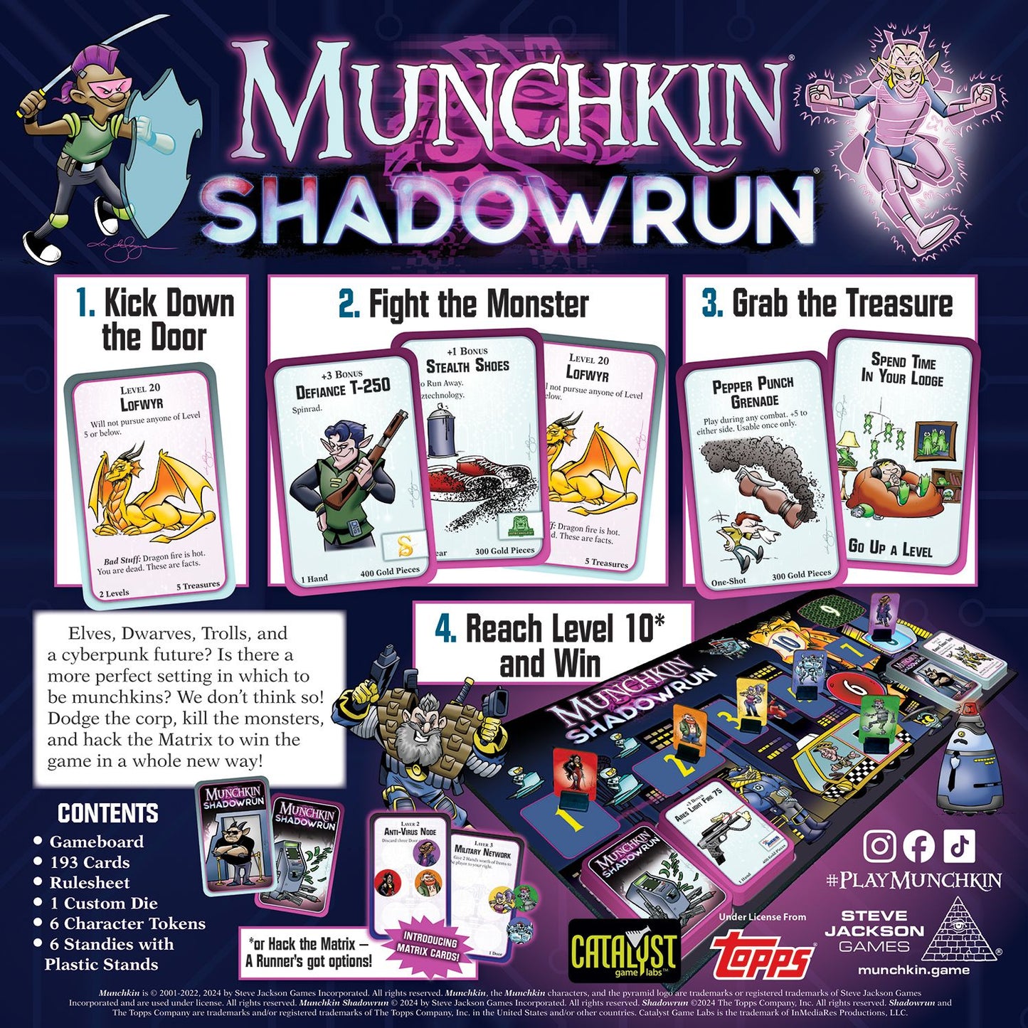 Munchkin Shadowrun by Steve Jackson