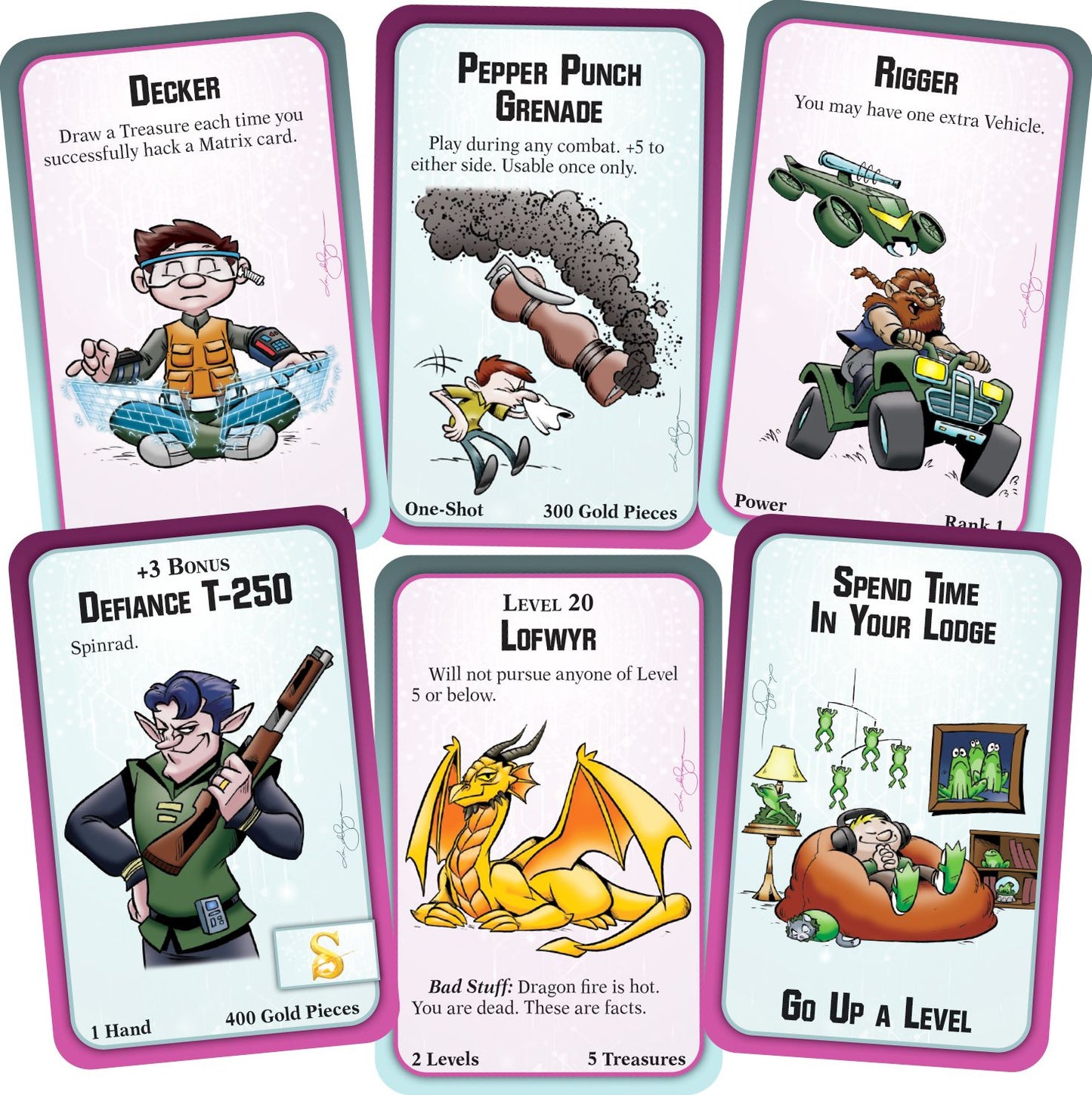 Munchkin Shadowrun by Steve Jackson