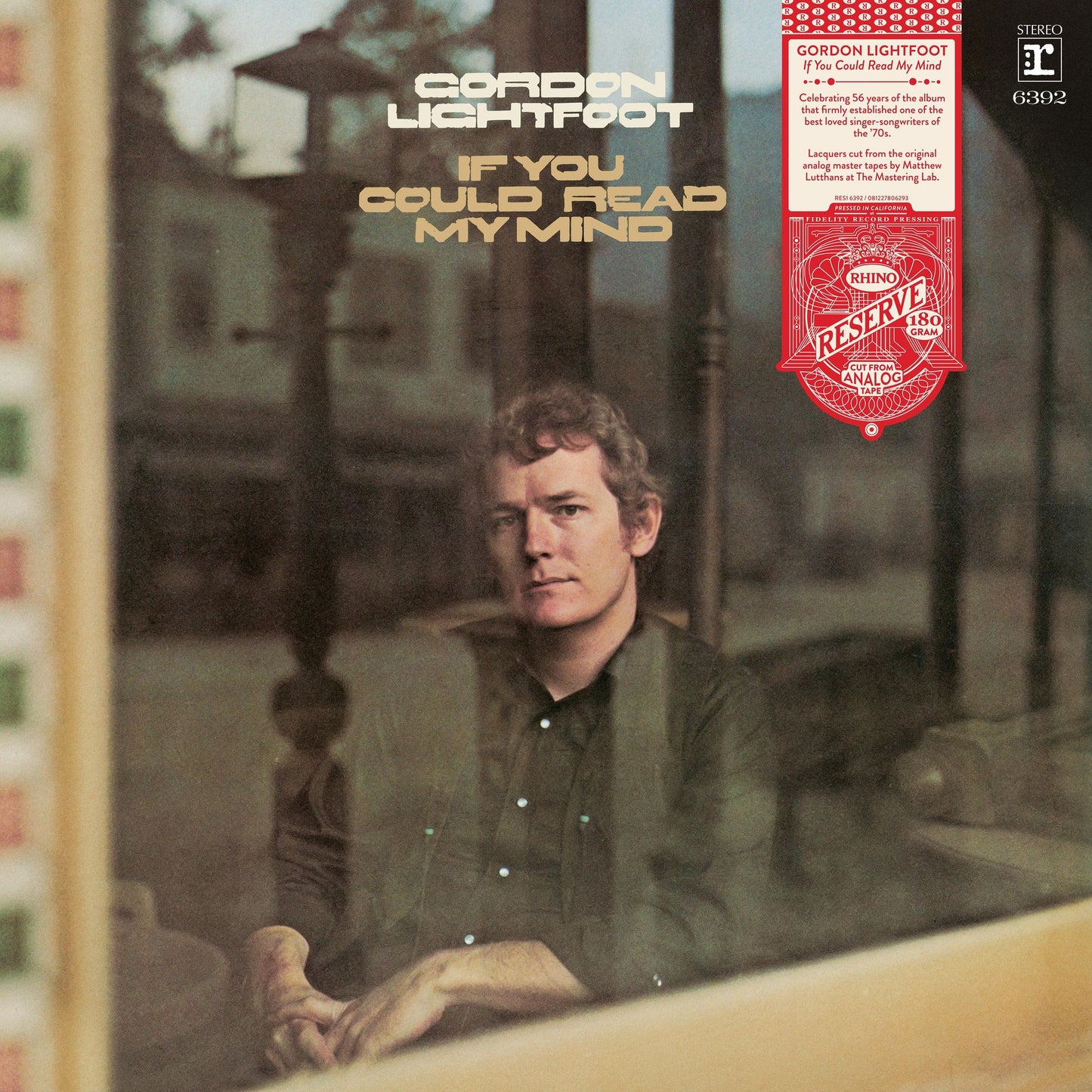 If You Could Read My Mind (Syeor26)(Rhino Reserve) (Gordon Lightfoot)