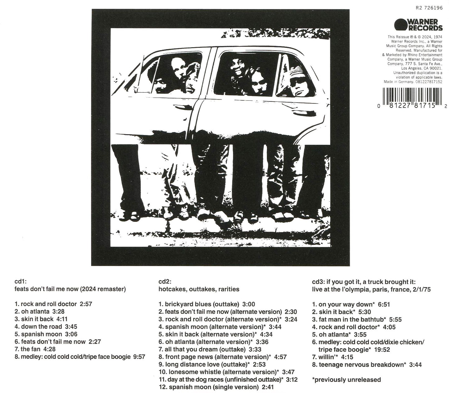 Feats Don't Fail Me Now (Little Feat)