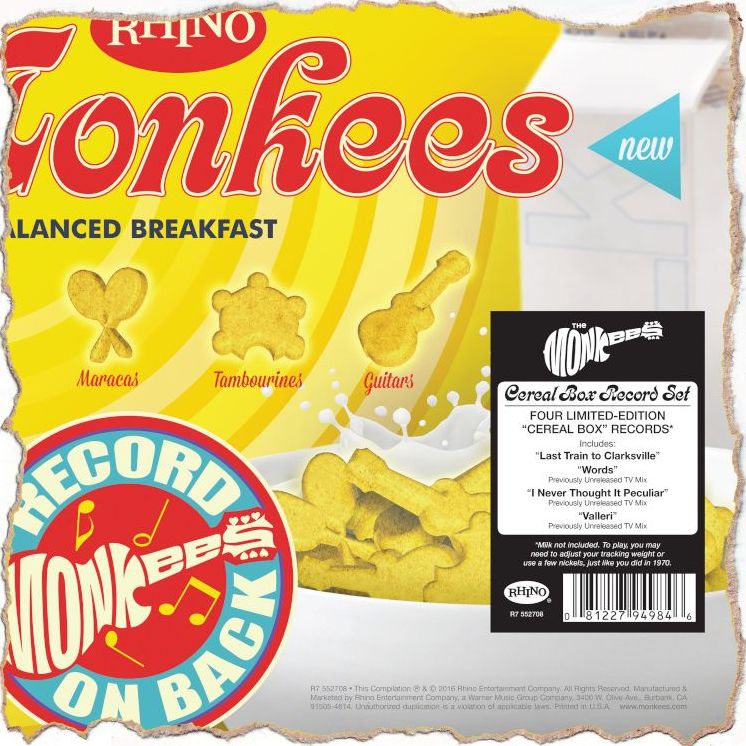 Cereal Box Singles [4 X 7 Flexi Disc]