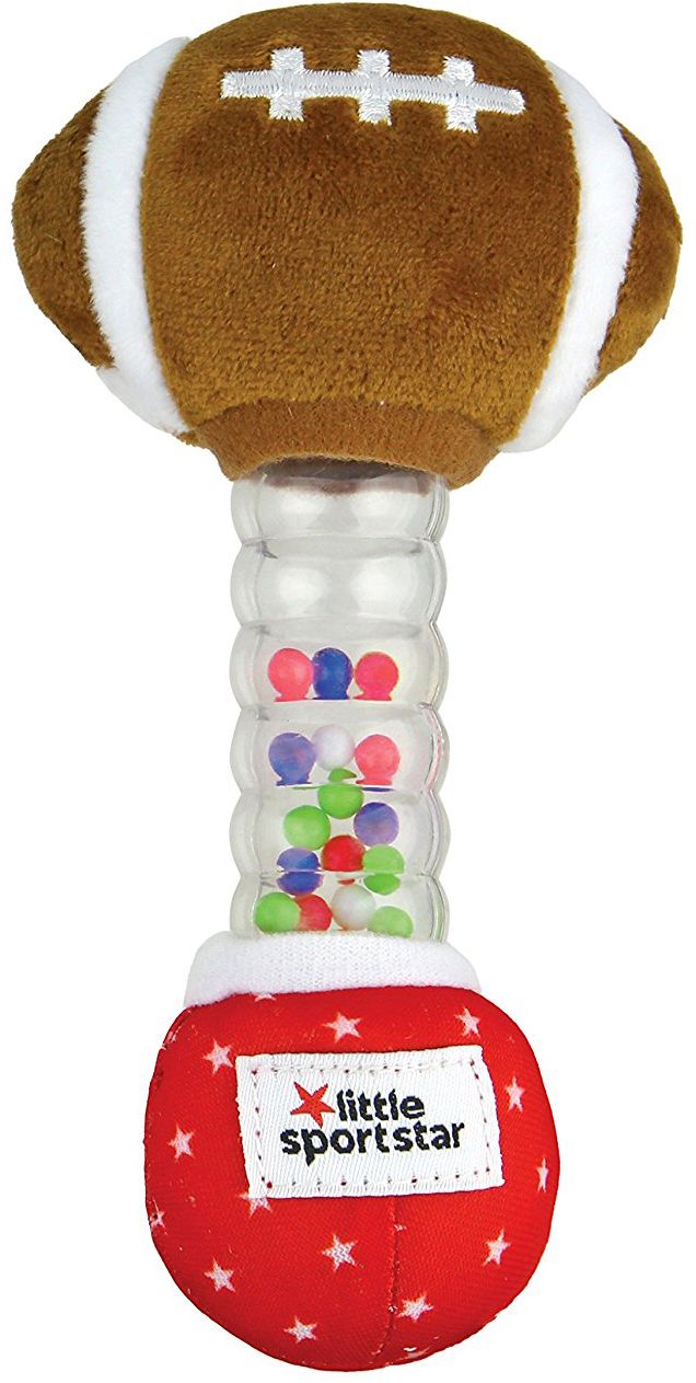 Little Sport Star Rainstick Rattle Football