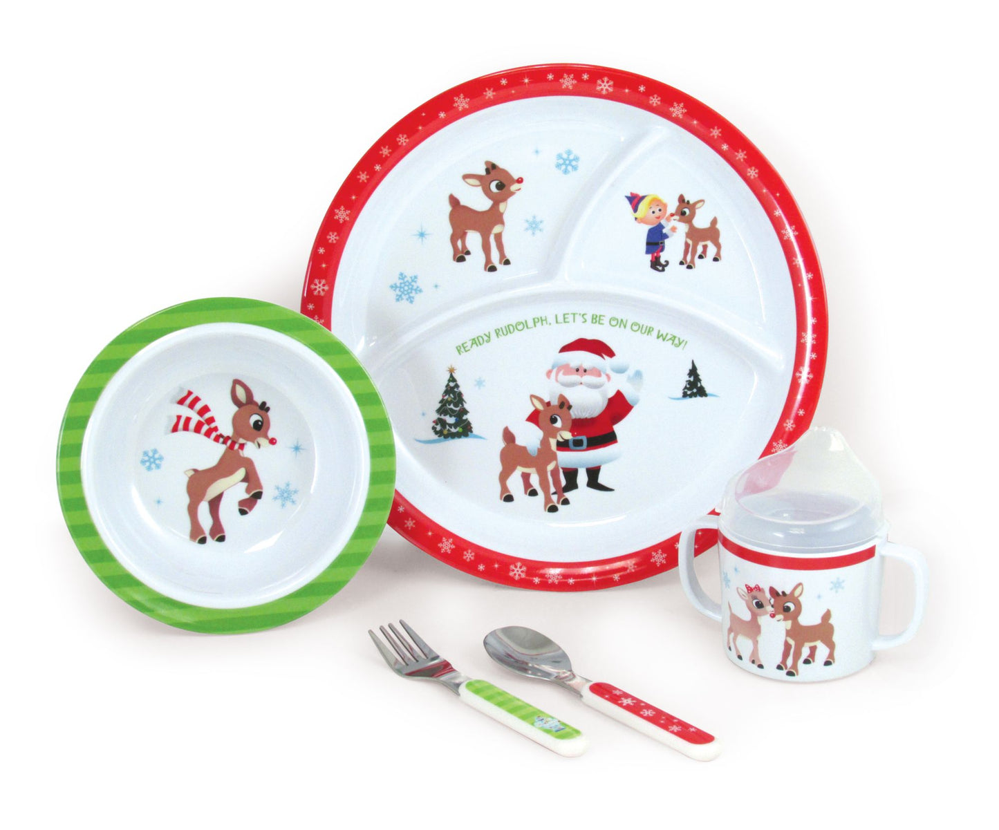 Rudolph 5 Piece Melamine Set