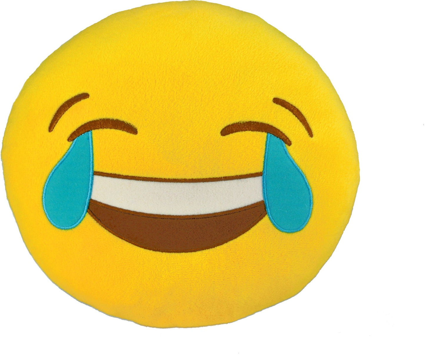 Emoji small plush pillow: Joy