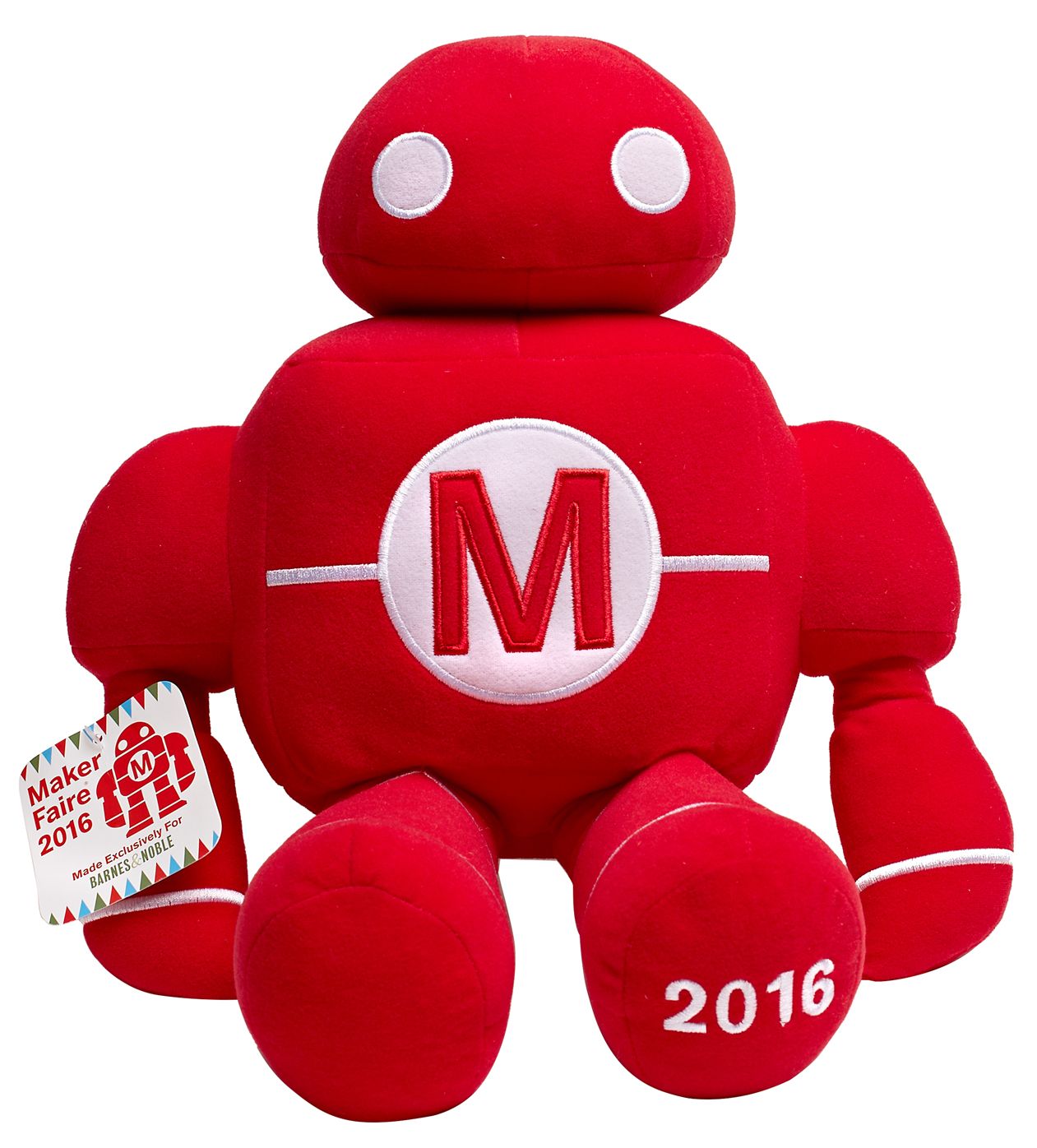 Makey the Robot - Limited Edition, Maker Faire 2016 Exclusive 15" Plush