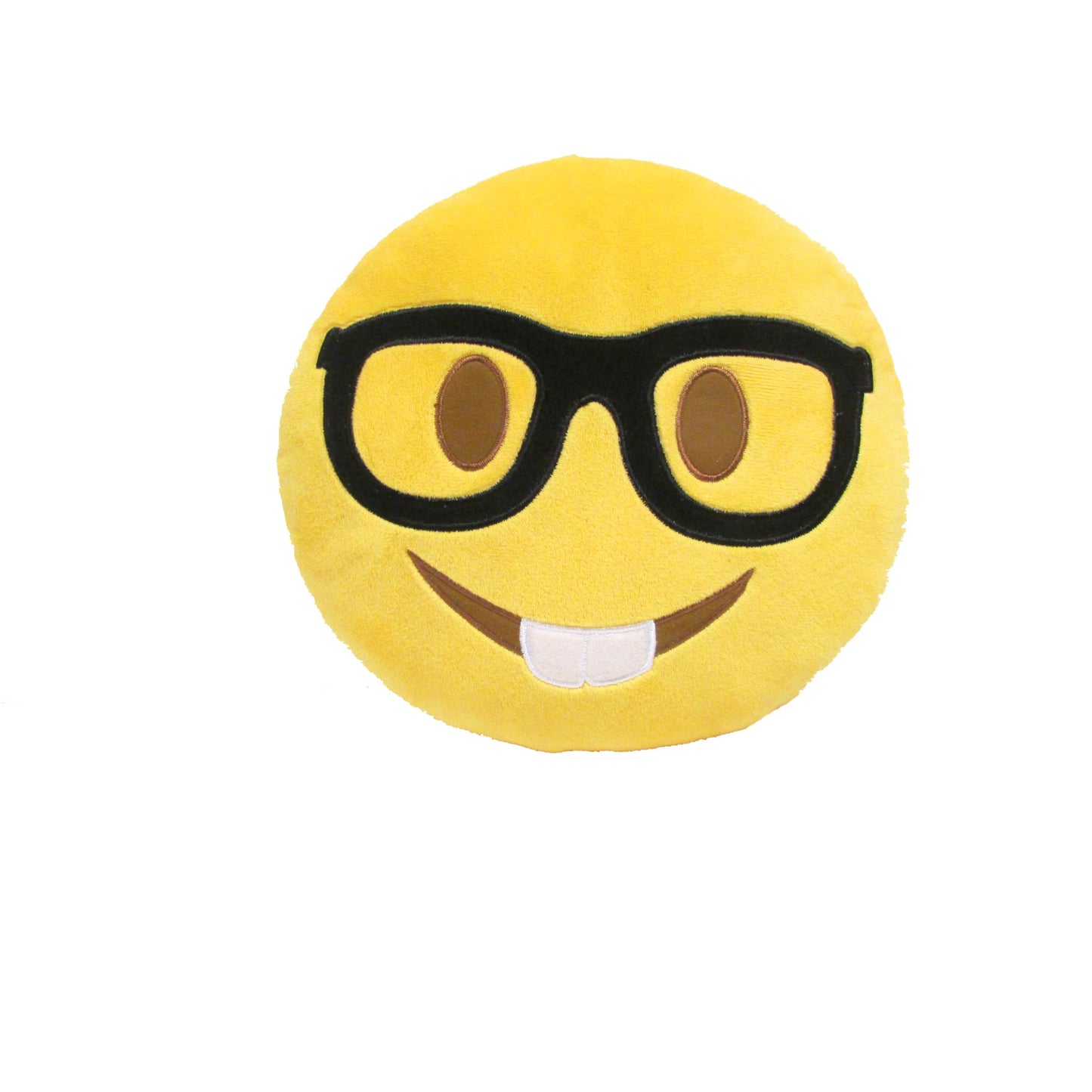 Emoji Nerd Large Pillow