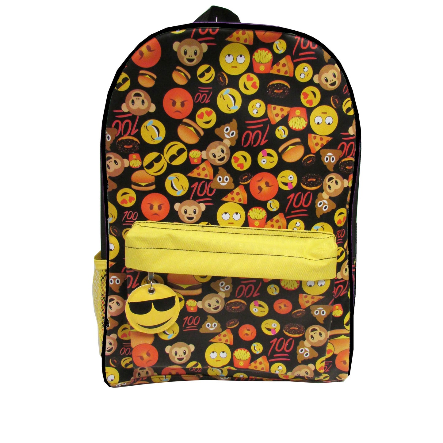Emoji Black back pack