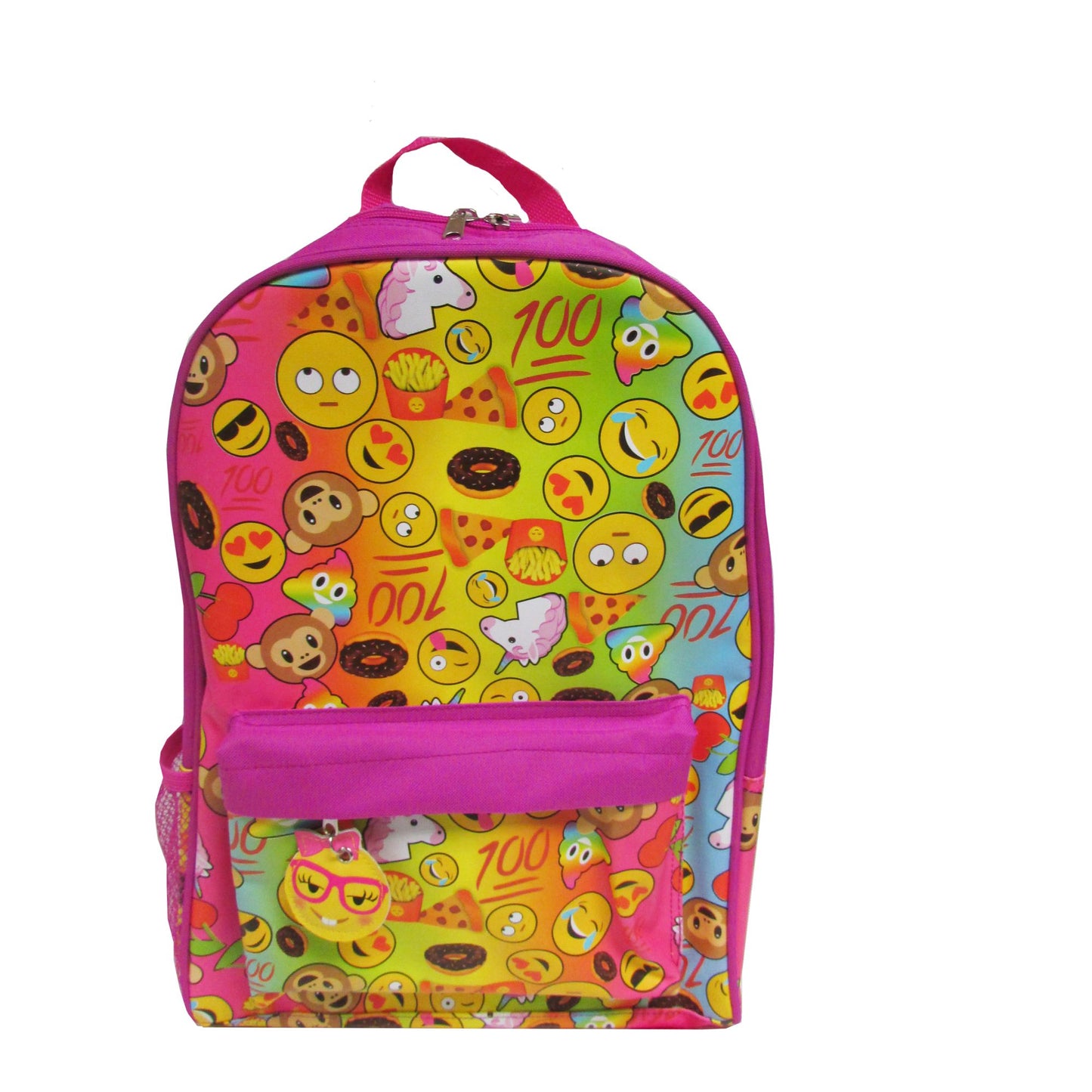 Emoji Pink Backpack