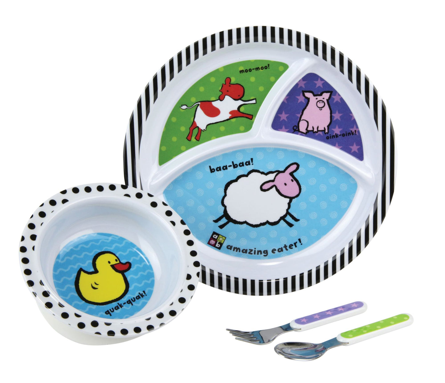 Amazing Baby Melamine Set - Farm